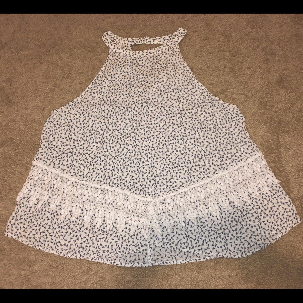 floral blouse
